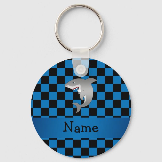 Chaveiro Personalized name shark (Frente)