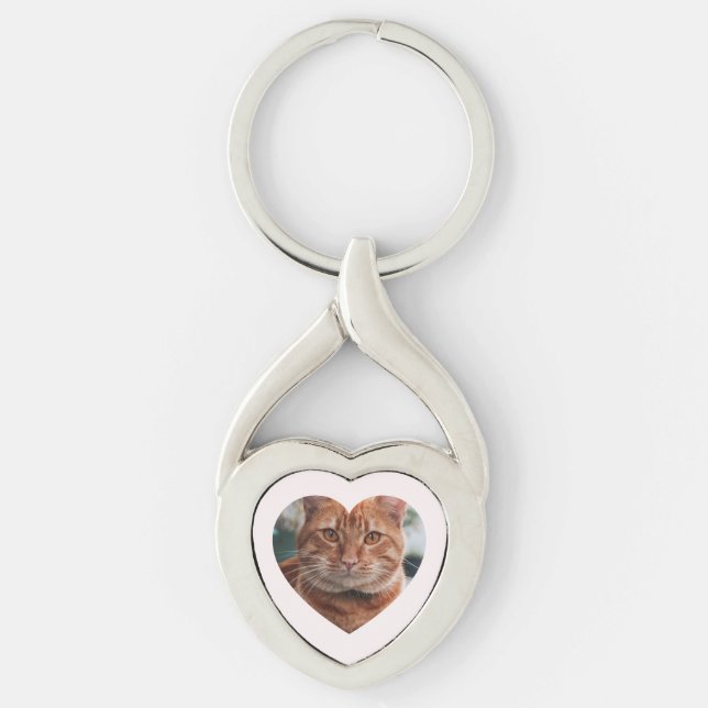 Chaveiro Personalized Romantic Photo Keyring (Frente)