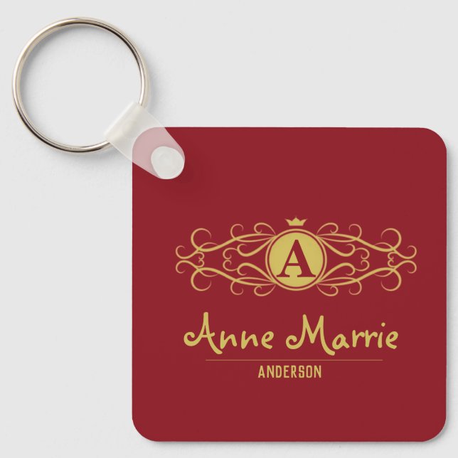 Chaveiro Personalized Rose Dial Women’s Elegant Custom Time (Frente)