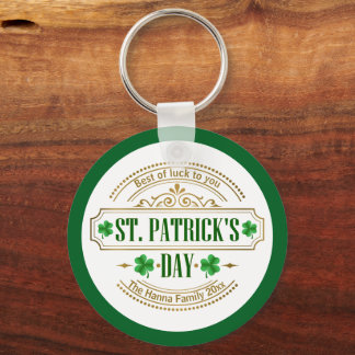 Chaveiro Personalized St. Patrick's Day I Luck of the Irish