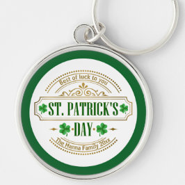 Chaveiro Personalized St. Patrick's Day I Luck of the Irish