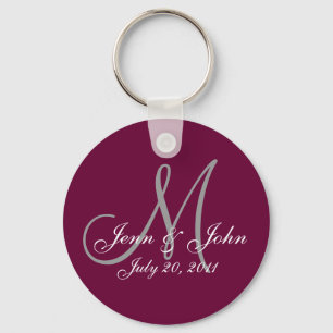 Chaveiro Personalized Wedding Keepsake Key Chain