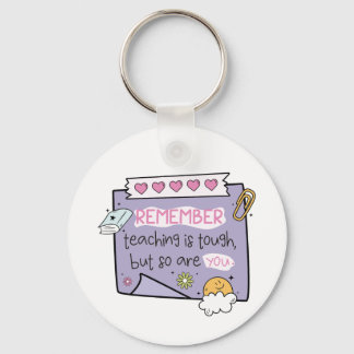 Chaveiro Personlised Teacher Keyring – Teaching Is Tough...