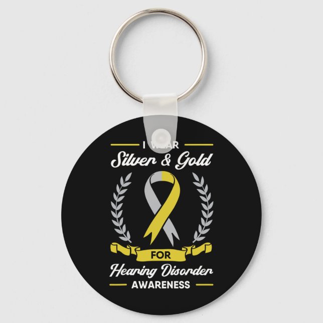 Chaveiro Perturbação auditiva Sensibilização para o Implant (Frente)