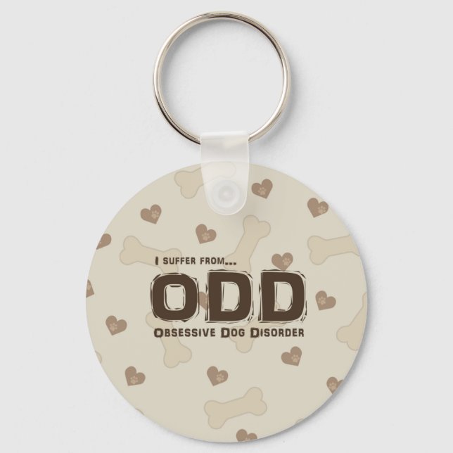 Chaveiro Perturbação Obsessiva Cão (Frente)