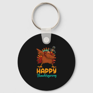 Chaveiro Peru Dando um Tapinha Feliz Dia de Ação de Graças