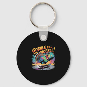 Chaveiro Peru de skate Gobble Till You Wobble Agradece