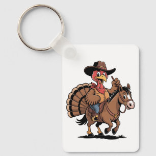 Chaveiro Peru montado a cavalo cowboy peru dia de ação de g