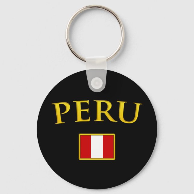 Chaveiro Peru ouro (Frente)