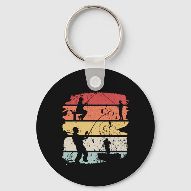 Chaveiro Pesca de Vintage (Frente)