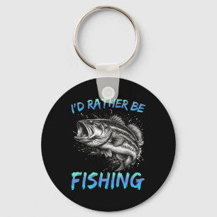 Chaveiro Pesca Divertida Eu Preferiria Estar Pescando B Pes