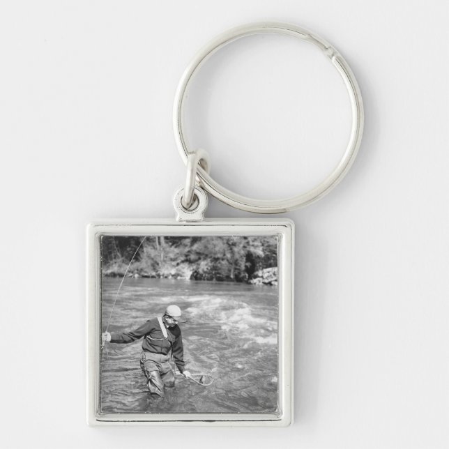 Chaveiro Pesca do homem (Frente)