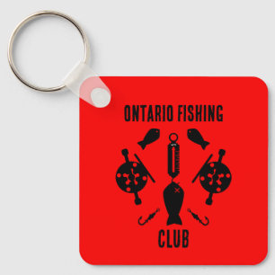 Chaveiro Pesca do salmão canadiano
