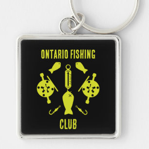 Chaveiro Pesca do salmão canadiano