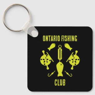 Chaveiro Pesca do salmão canadiano