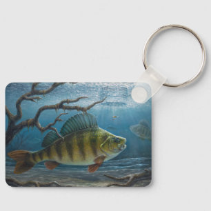 Chaveiro Pesca no Gelo de Perca