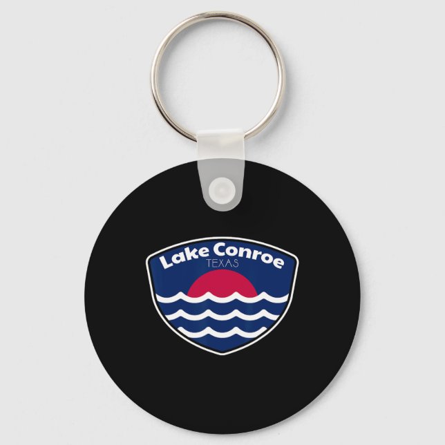 Chaveiro Pesca no Lago Conroe Texas  (Frente)