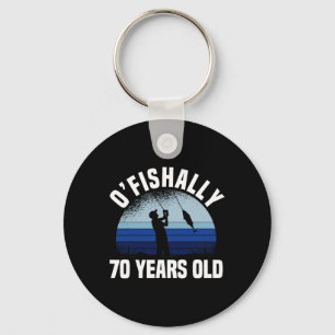 Chaveiro Pescador Ofishally 70 Anos 70º Aniversário Peixe