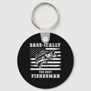 Chaveiro Pescando Pescador B-icamente O Melhor Pescador Pei