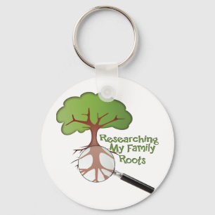 Chaveiro Pesquisando minhas Raízes Familiares
