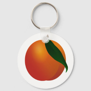 Chaveiro Pêssego de Geórgia/fruta do abricó