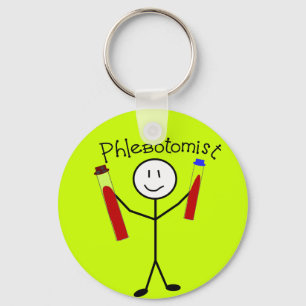 Chaveiro Pessoa de Stick Phlebotomist