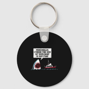 Chaveiro Pessoalmente, Eu Acho Que O Tamanho Do Seu Barco É