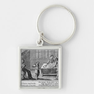 Chaveiro Pessoas que jogam a gamão