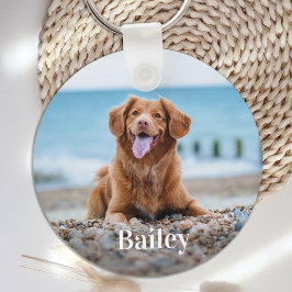 Chaveiro Pet 2 Photo Dog Personalizado Lover
