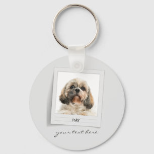 Chaveiro Pet Birthday Foto Correspondente Personalizado