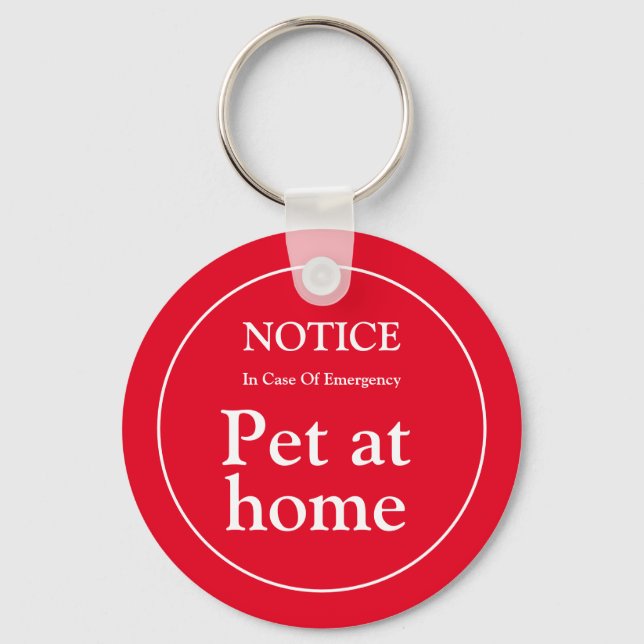 Chaveiro Pet Em Casa (Frente)