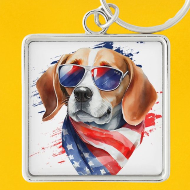 Chaveiro Pet Foto Personalizada de Pet de Cão Lover (Criador carregado)