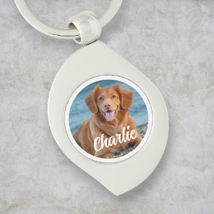 Chaveiro Pet Fotografia Personalizada do Pet Lover do Cão