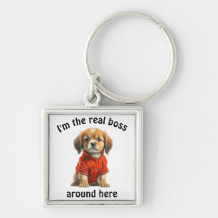 Chaveiro Pet Photo Boss Dog Personalizado