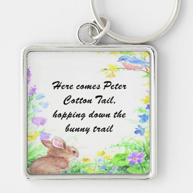 Chaveiro Peter Cotton Tail (Frente)
