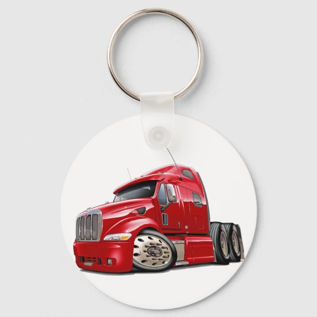Chaveiro Peterbilt Red Truck (Frente)