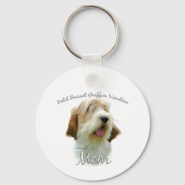 Chaveiro Petit Basset Griffon Vendeen Mãe 2 (Frente)