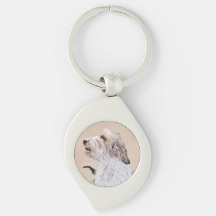 Chaveiro Petit Basset Griffon Vendéen - Pintura de cães