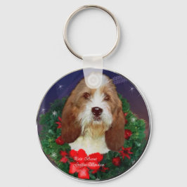 Chaveiro Petit Basset Griffon Vendeen presentes de Natal