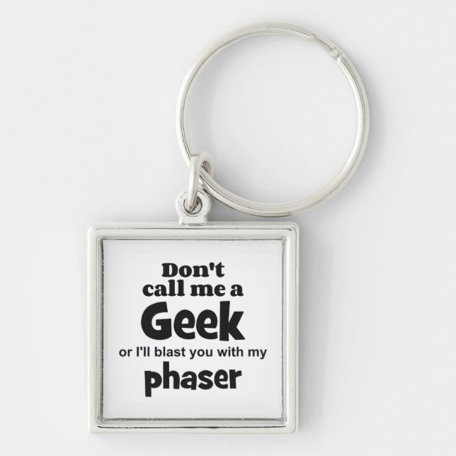 Chaveiro phaser do geek bf (Frente)