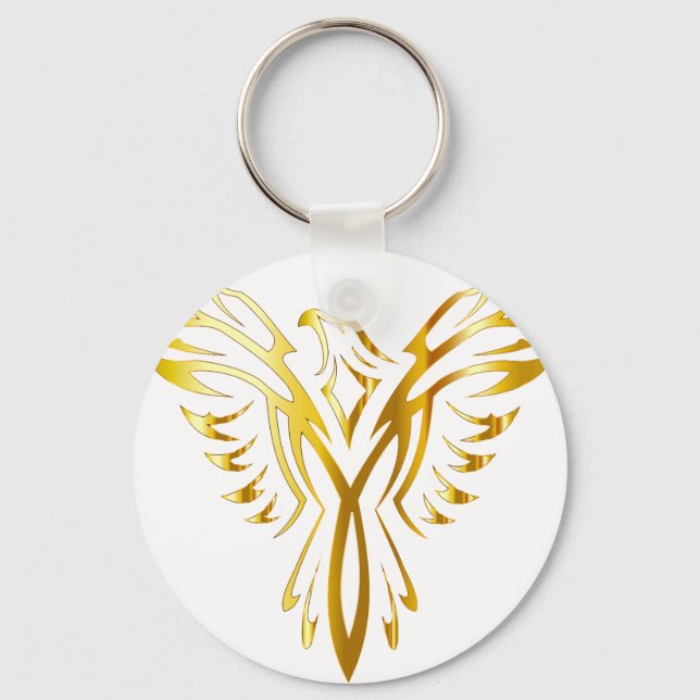 Chaveiro phênix gold (Frente)