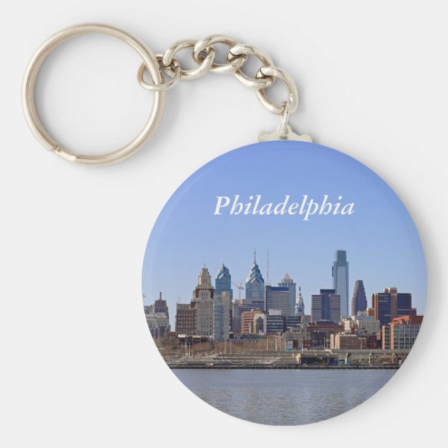 Chaveiro Philadelphia Skyline (Frente)