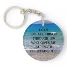 Philippians 4:13 Verso De Bíblia Personalizado Em