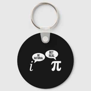 Chaveiro Pi Day Be Rational Get Real Funny Math Equação Te