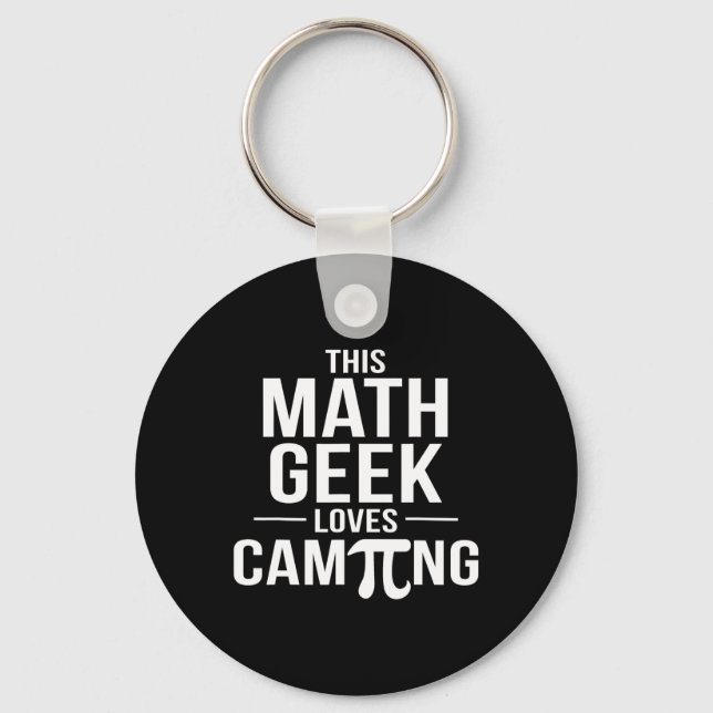 Chaveiro Pi Day Camping Teacher Math Geek Teacher Math Club (Frente)