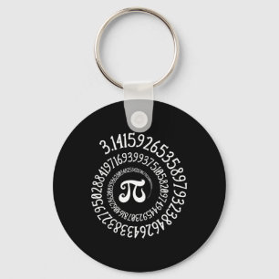 Chaveiro Pi Day Funny Vintage Graphic Spiral Fórmula Math L