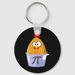 Chaveiro Pi Day Humorous Chicken Pote Pie Math Novelty