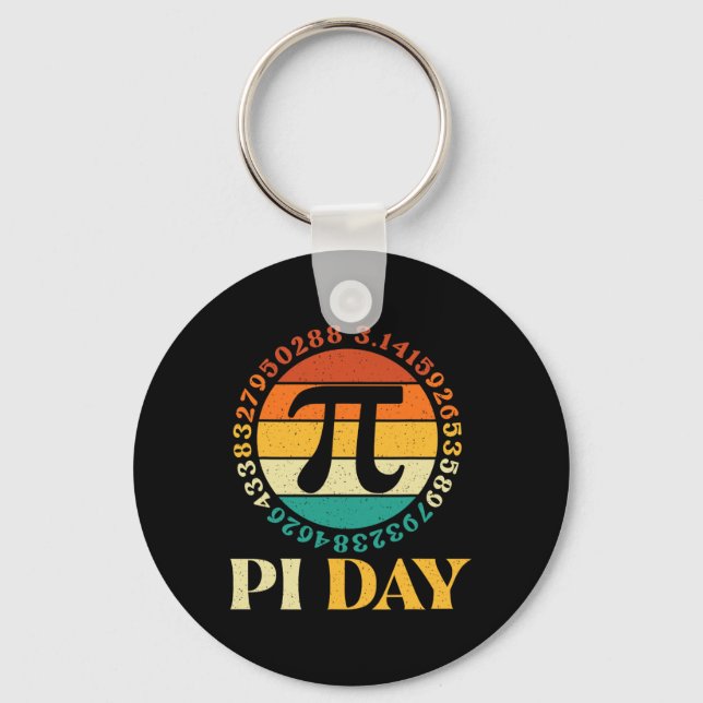 Chaveiro Pi Day - Pi Day Math Lover Pi - Símbolo Ciência (Frente)