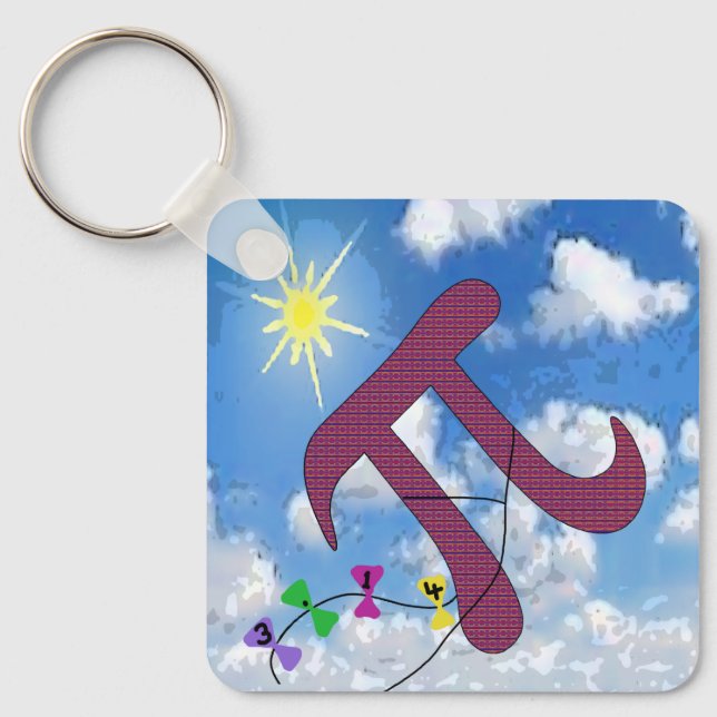 Chaveiro Pi in the Sky Keychain (Frente)
