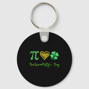 Chaveiro Pi Love Shamrock Patri's Day Math Teacher Rua Patr